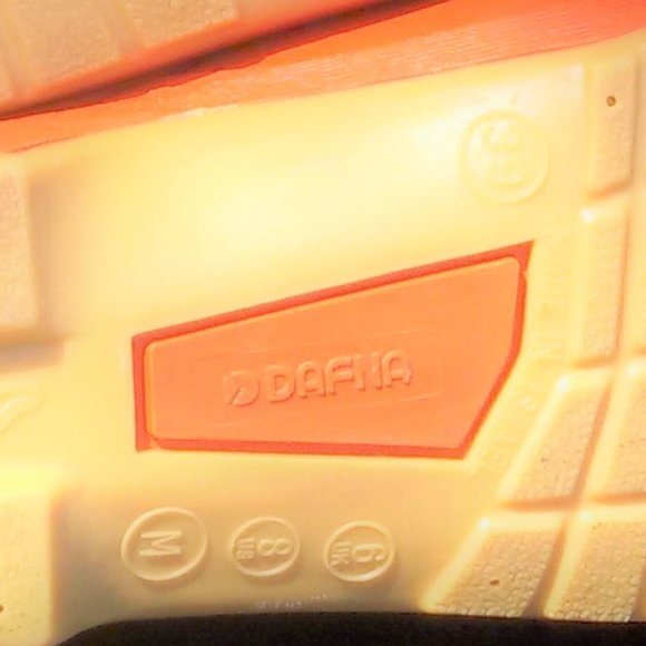 Orange sabot slides US 8 Euro 39 UK 6 - Picture 6 of 10